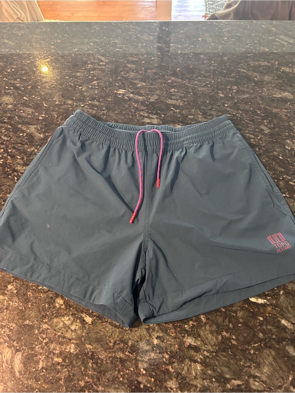 Topo designs blue women’s shorts